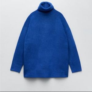 Zara oversized turtleneck sweater
